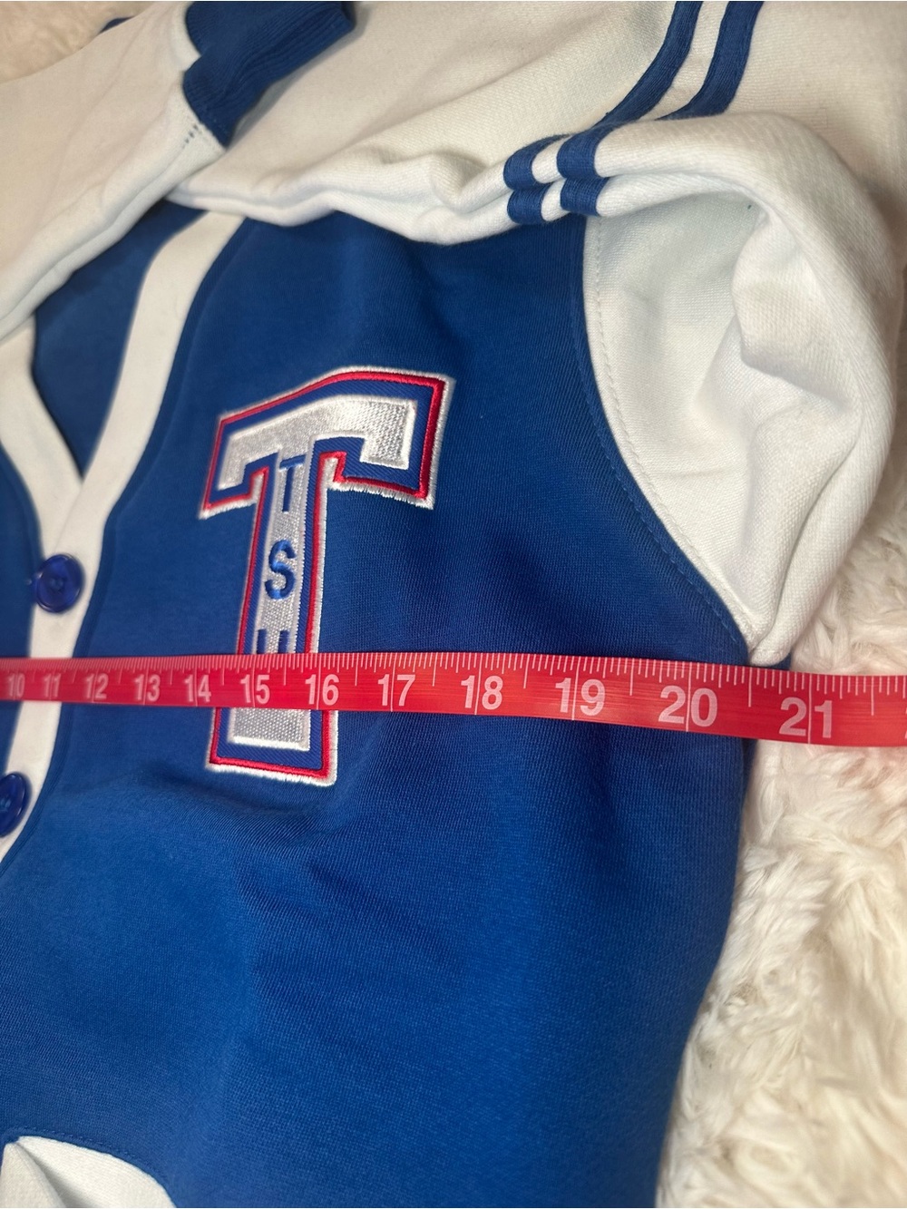 TSU Tigers Tennessee State Univer Embroidered Varsity Cardigan XS Fits Women’s M - Picture 12 of 15